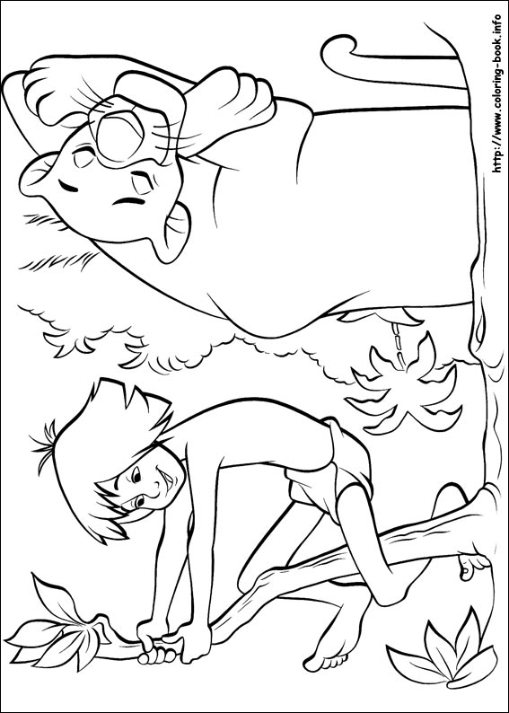 Jungle Book coloring picture